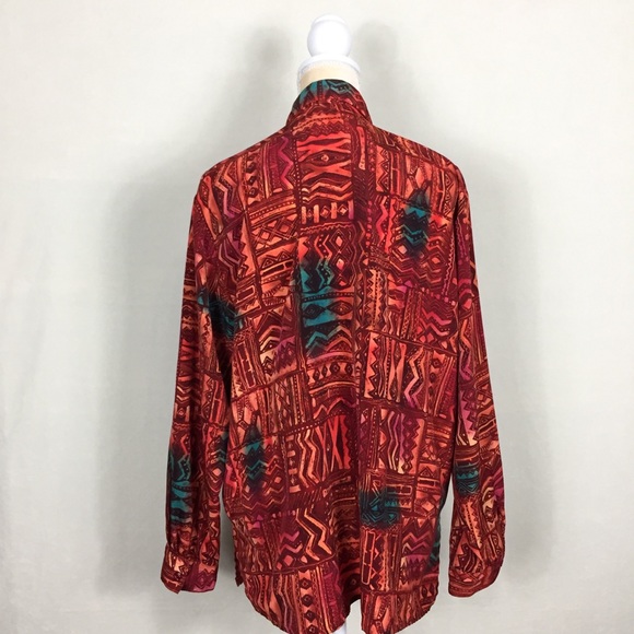 Vintage 90s picasso art wear top long sleeve - Picture 5 of 6